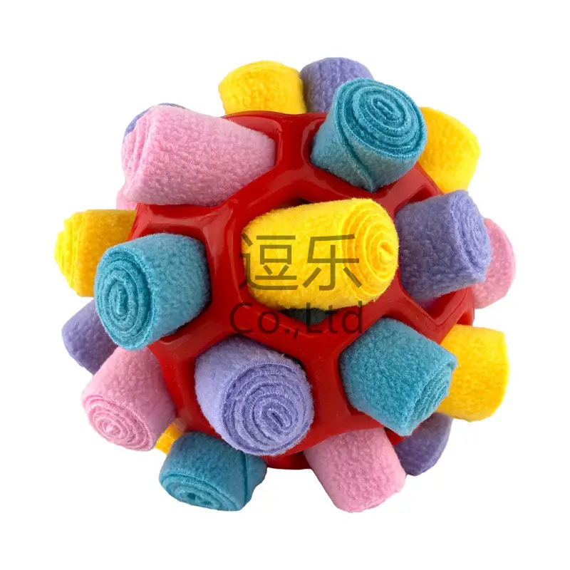 Wholesale Pet Sniffing Ball Toys, Food Leakage Balls, Teeth Grinding and Boredom Relief, Interactive Educational Supplies for Pet Dogs
