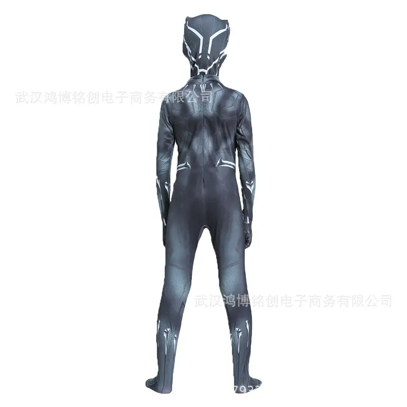 Black Panther One-Piece Bodysuit Halloween Adult Costume - Image 7