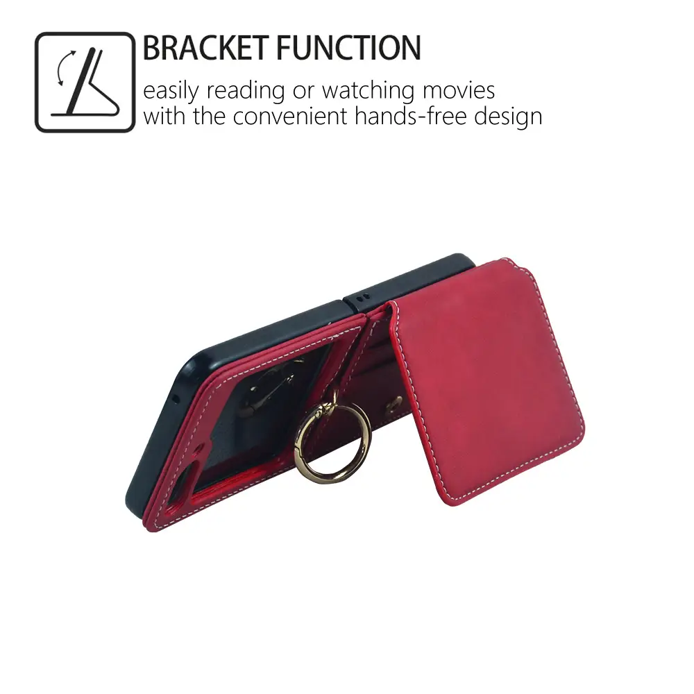 Pink Card-Folded Phone Case for Samsung Zflip6 - Image 10