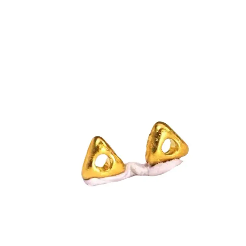 Foot Gold 999 Handmade Gold Beads 5g - Image 6