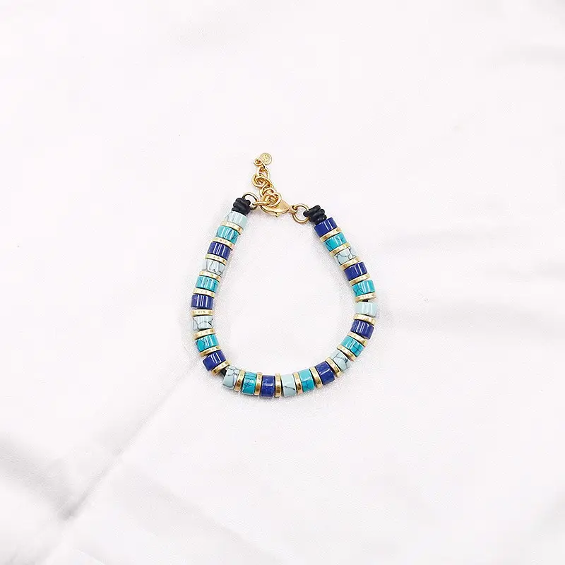 Turquoise Medieval Cross-Border Jewelry Set — feature 9