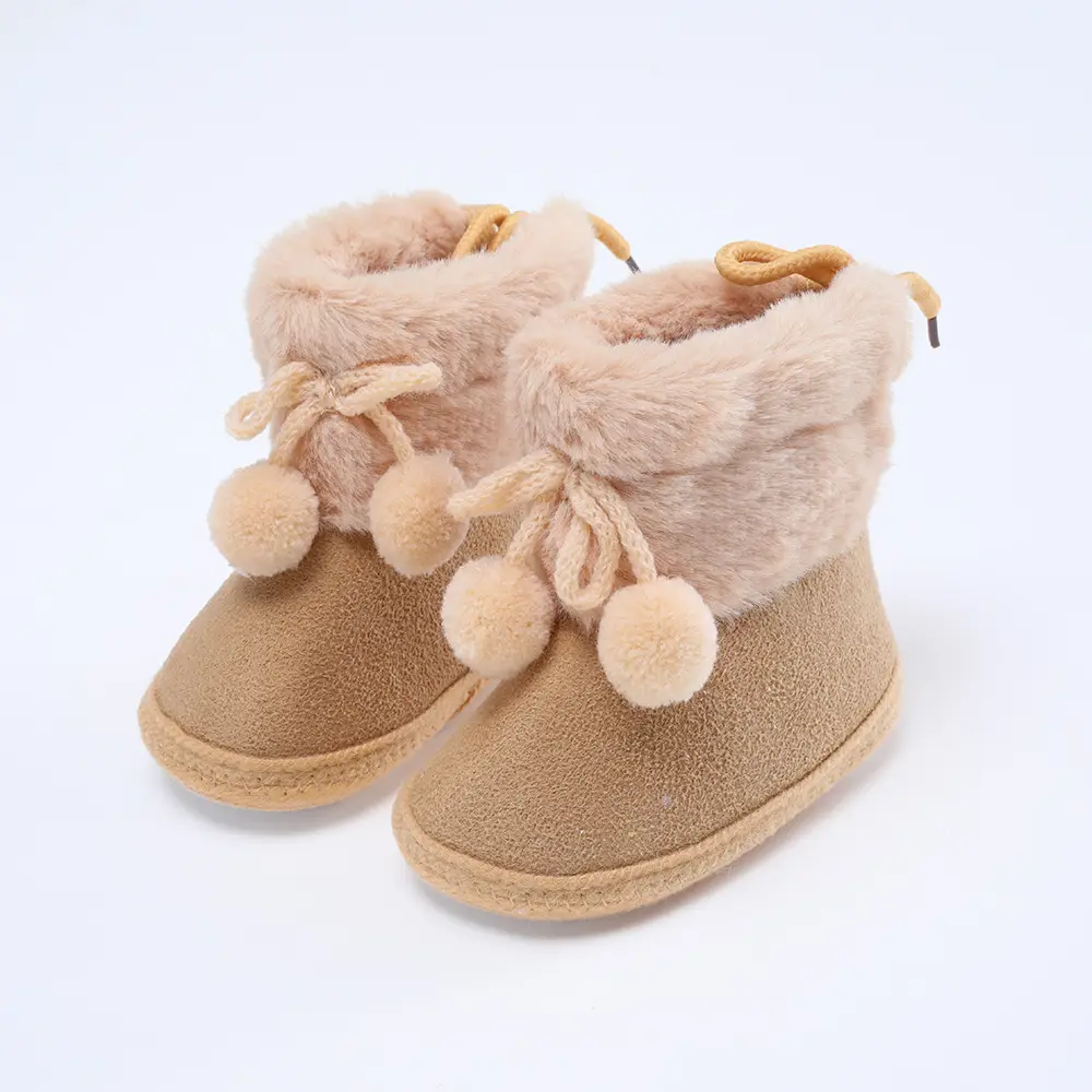 2022 New Baby Shoes 0-1 Yr Soft Cotton Winter