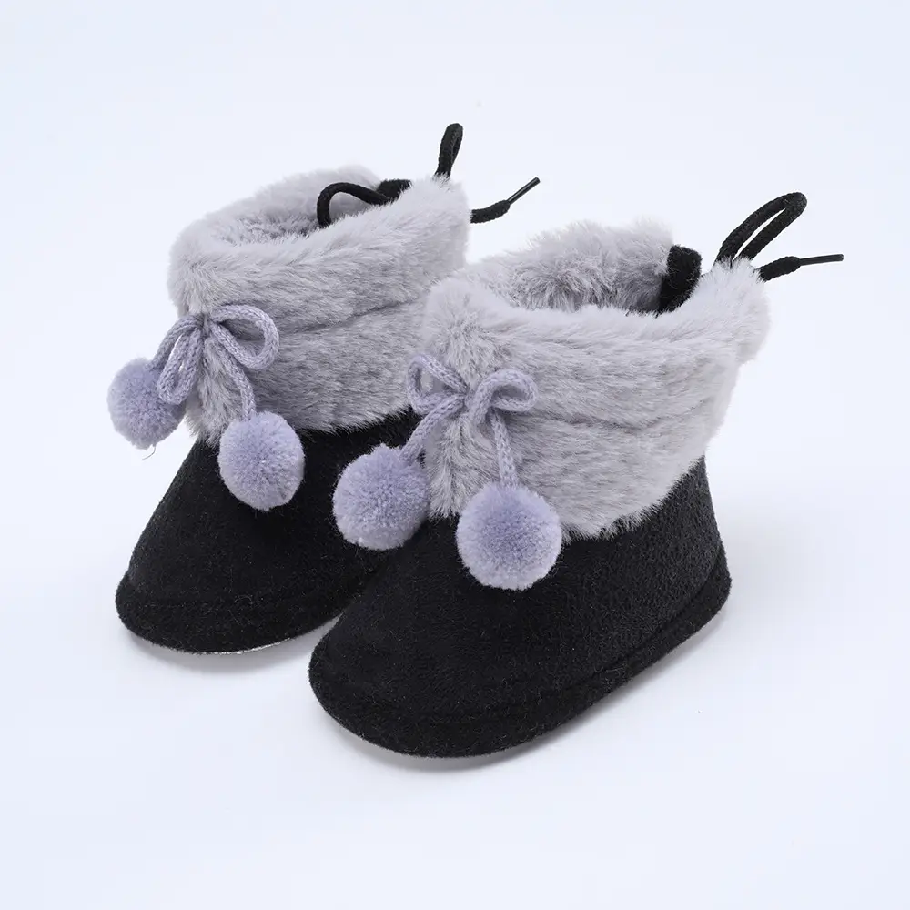 2022 New Baby Shoes 0-1 Yr Soft Cotton Winter