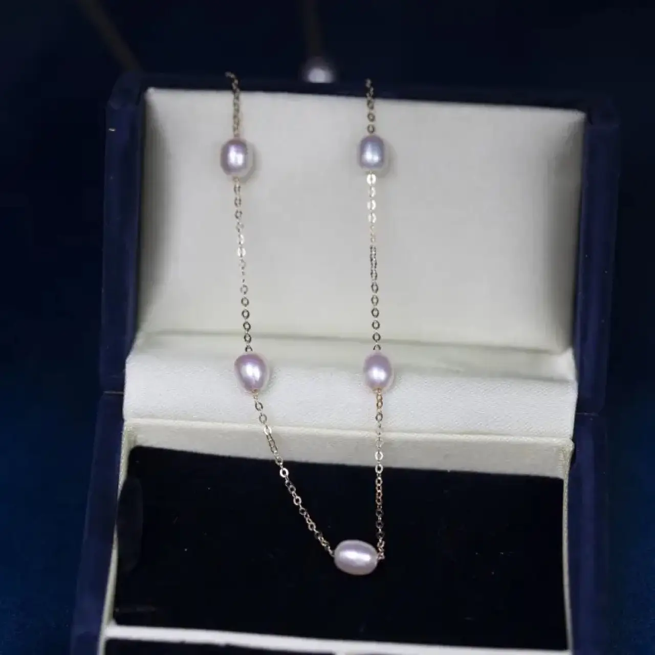 S925 Silver Pearl Clavicle Necklace for Women — feature 6