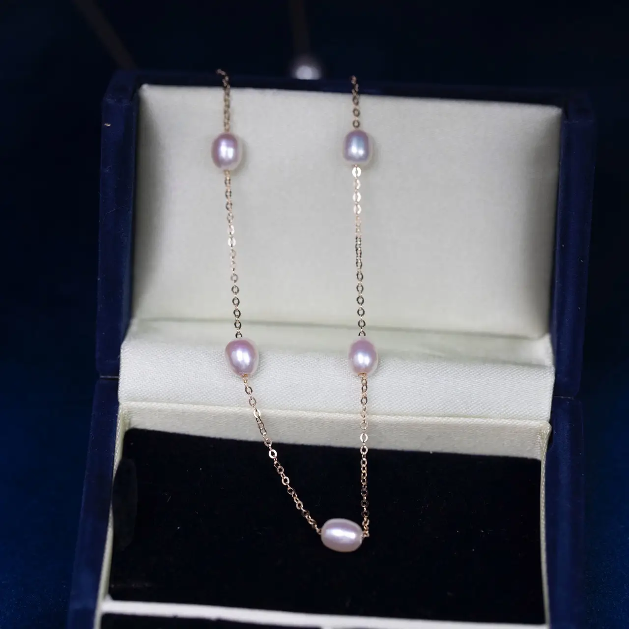 S925 Silver Pearl Clavicle Necklace for Women — feature 8