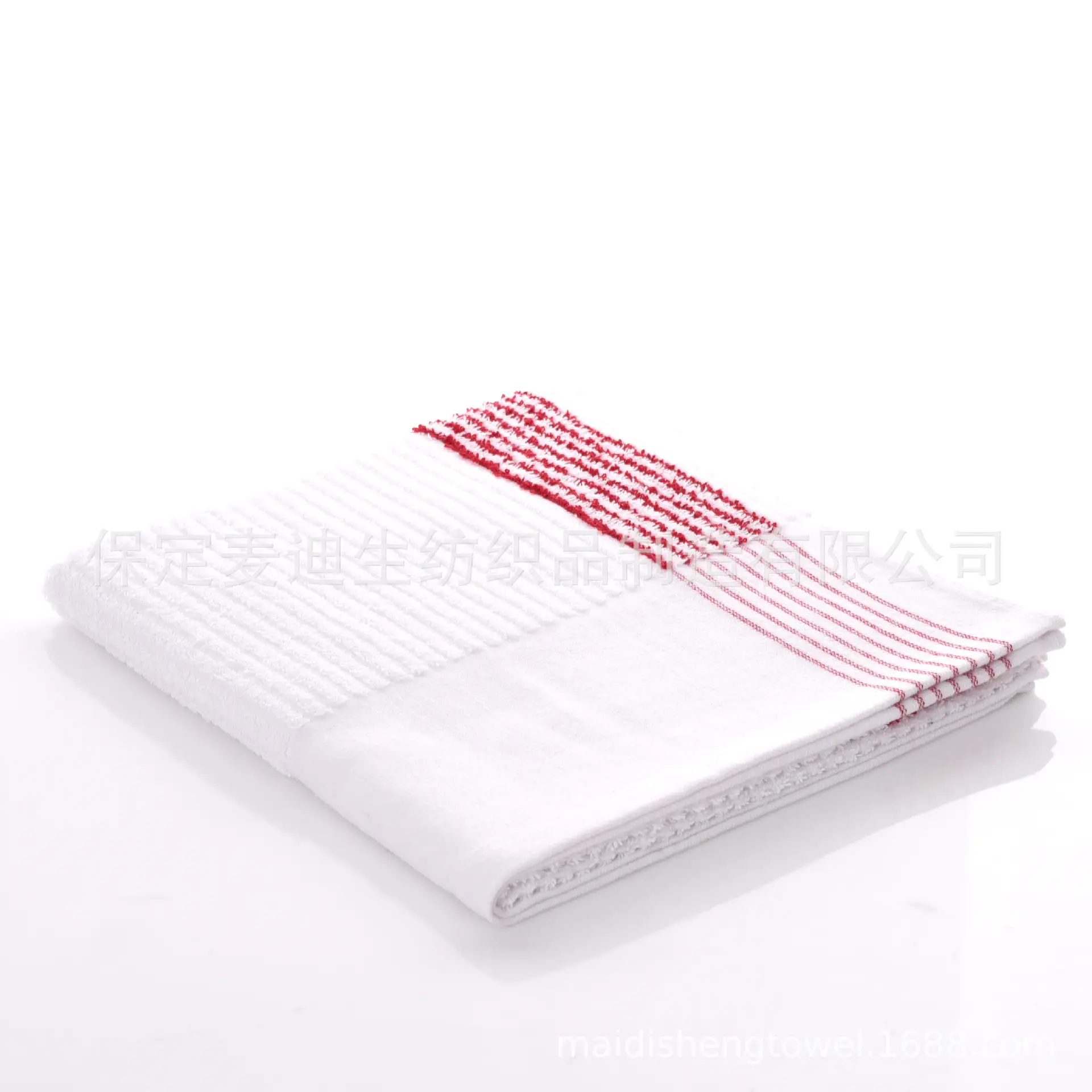 Red stripes on white background