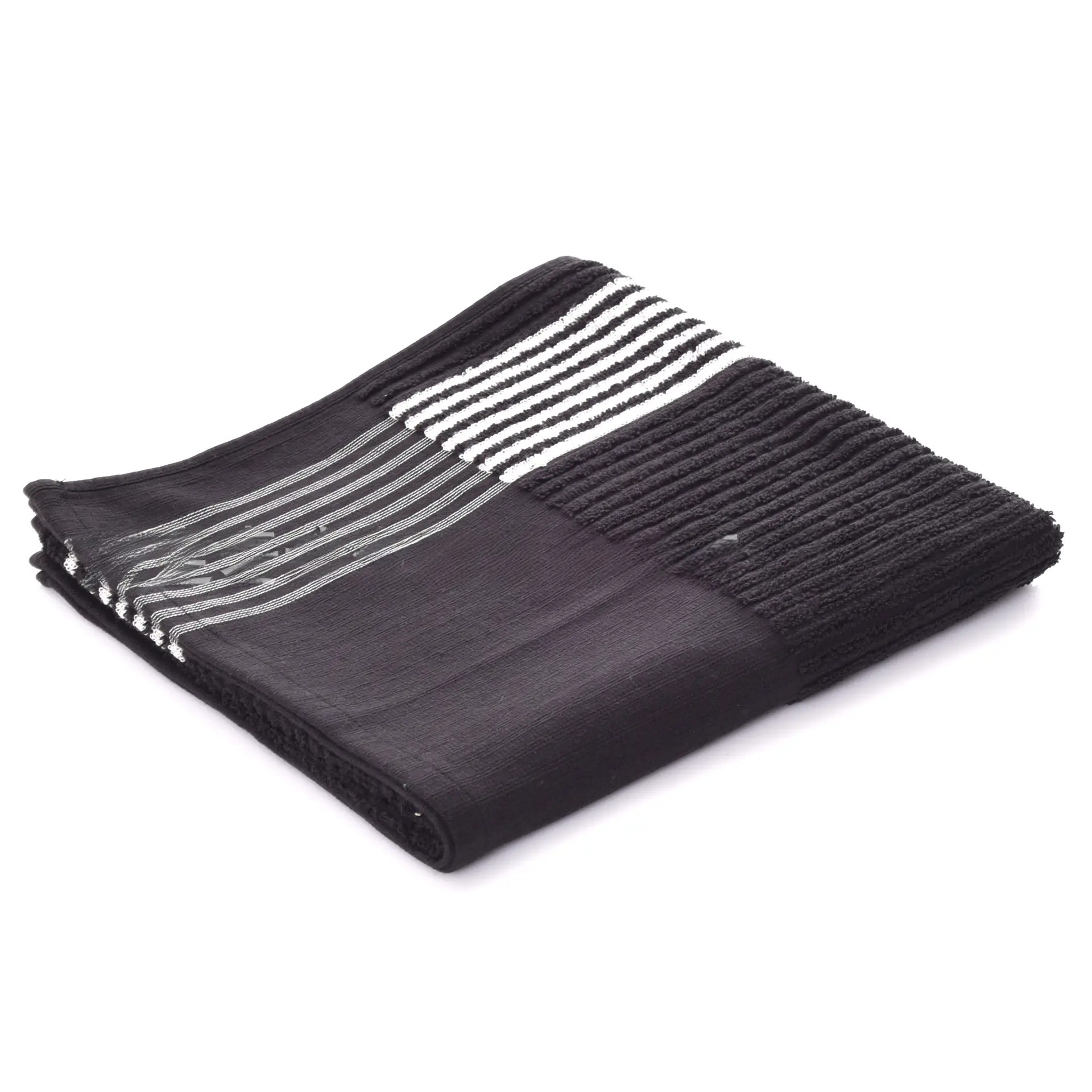 Golf Bath Towel Dark Yarn Striped Quick Dry Lint Free - Image 7