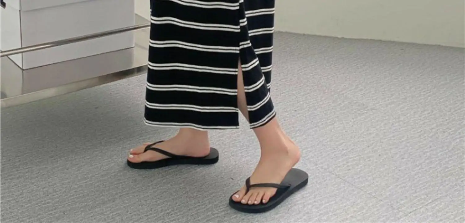 Women Korean Style Striped Dress 2025 Summer Loose Casual — feature 13