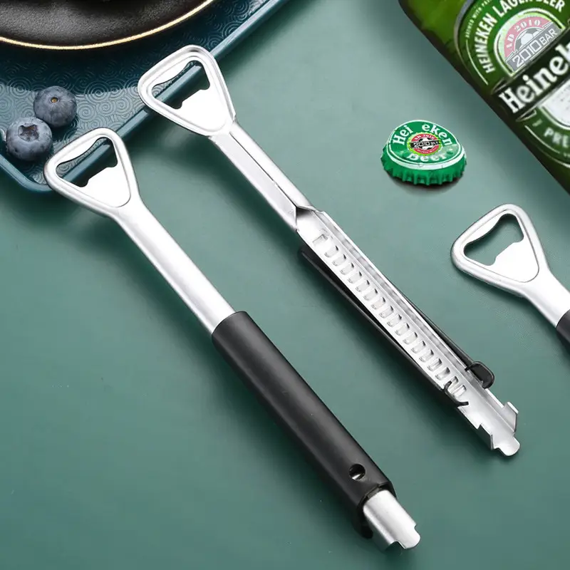 Adjustable Stainless Steel Bottle Opener with Screwdriver - Image 4
