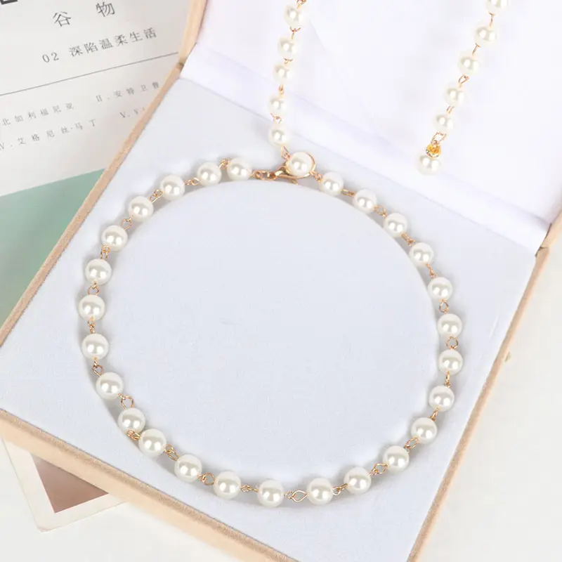 Silver Pearl Beaded Belt for Women Summer Wear