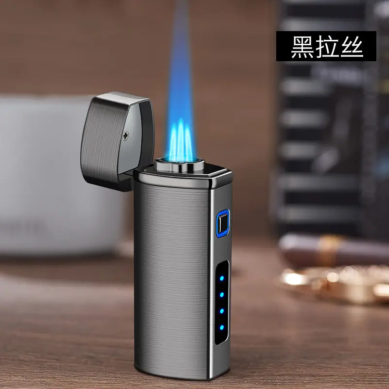Electric Lighter with Blue Flame & USB Charging - Image 10