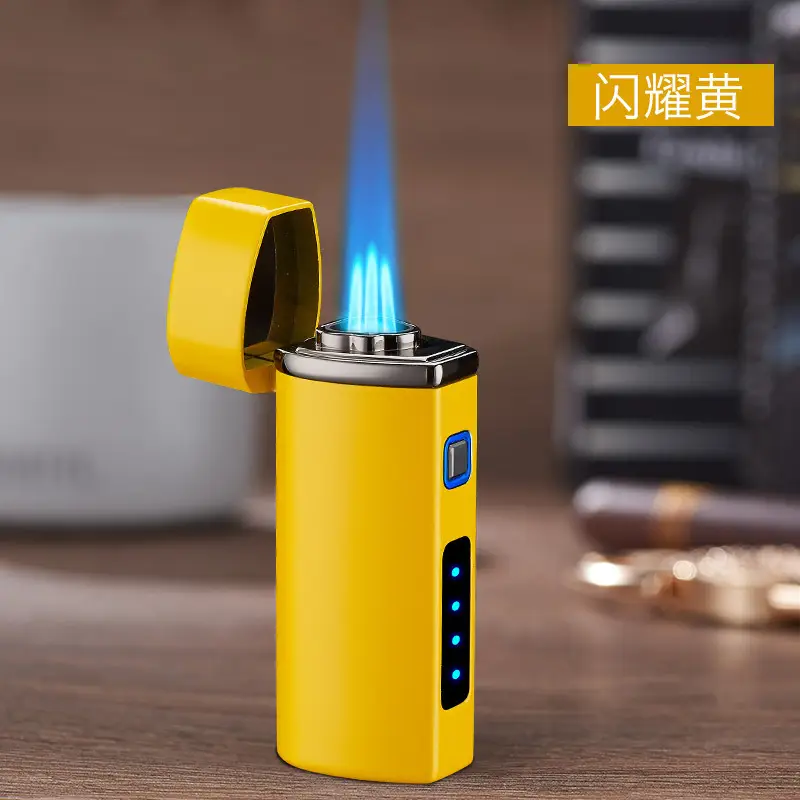 Electric Lighter with Blue Flame & USB Charging - Image 4