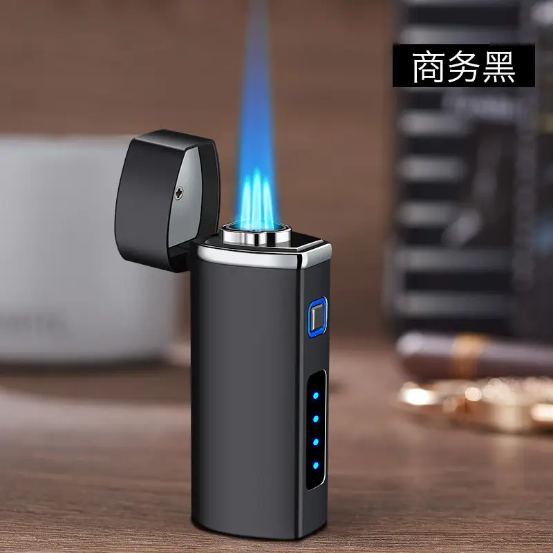 Electric Lighter with Blue Flame & USB Charging - Image 5