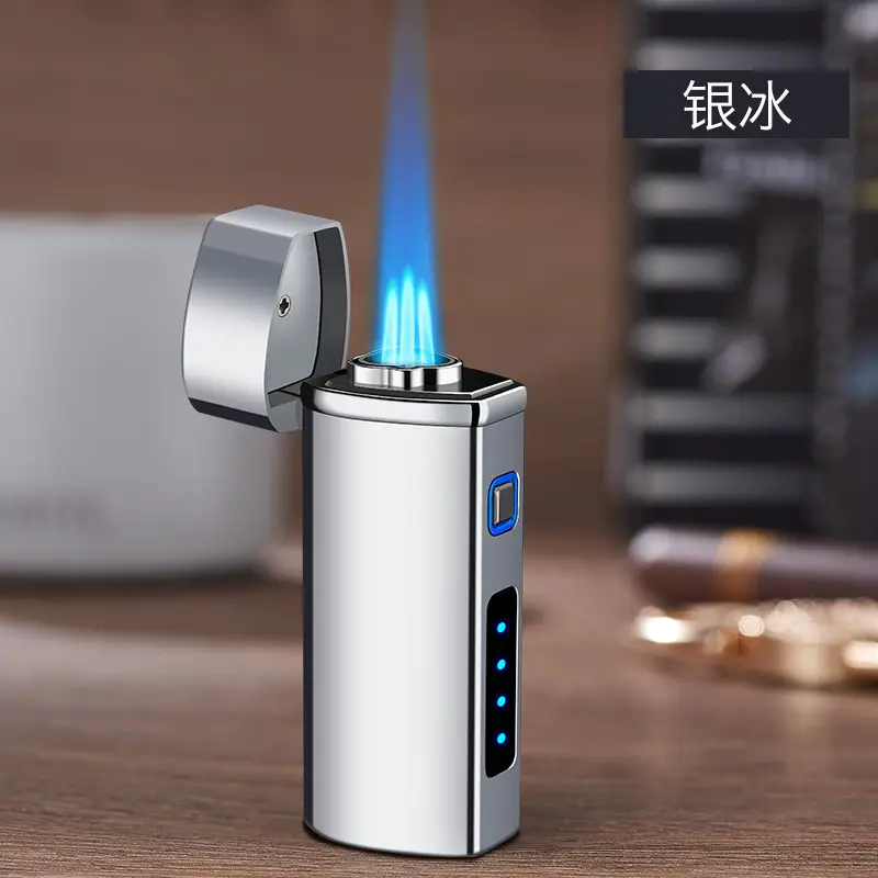 Electric Lighter with Blue Flame & USB Charging - Image 6