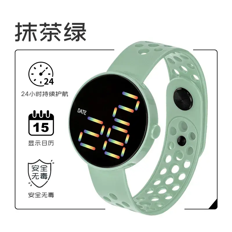 Digital Waterproof Watch for Men Women with LED Display - Image 7