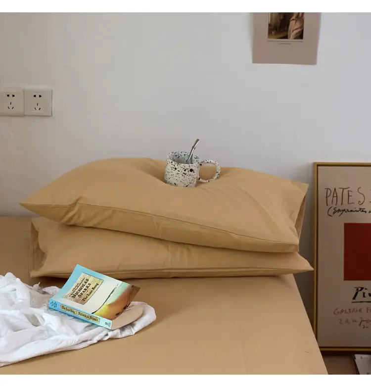 Cotton Pillow Covers Single Size Washable Household Use — feature 14