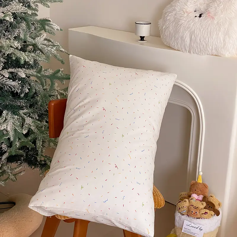 Cotton Pillow Covers Single Size Washable Household Use - Image 19