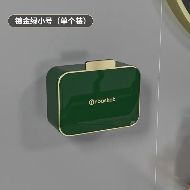 Wall-Mounted Soap Holder with Flip Lid for Bathroom - Image 3