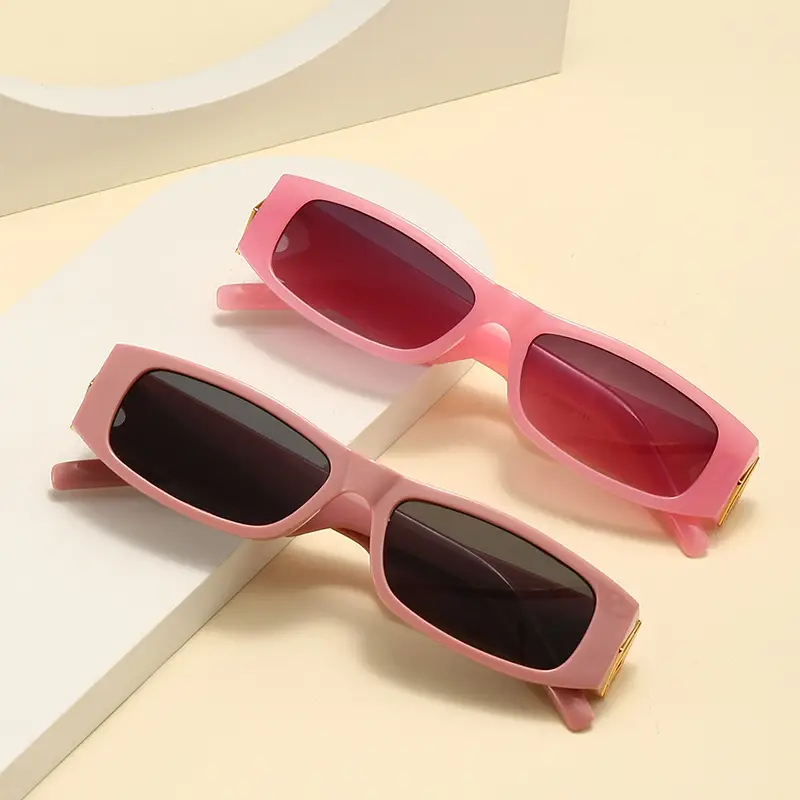 New Rectangular Women Sunglasses European American Small Frame 2024 - Image 16