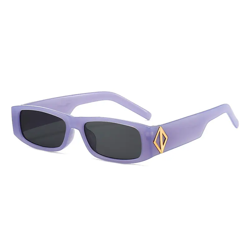 New Rectangular Women Sunglasses European American Small Frame 2024 - Image 4