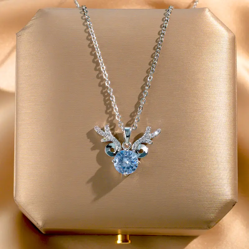 18K Gold Plated Flower Necklace for Women - Image 12