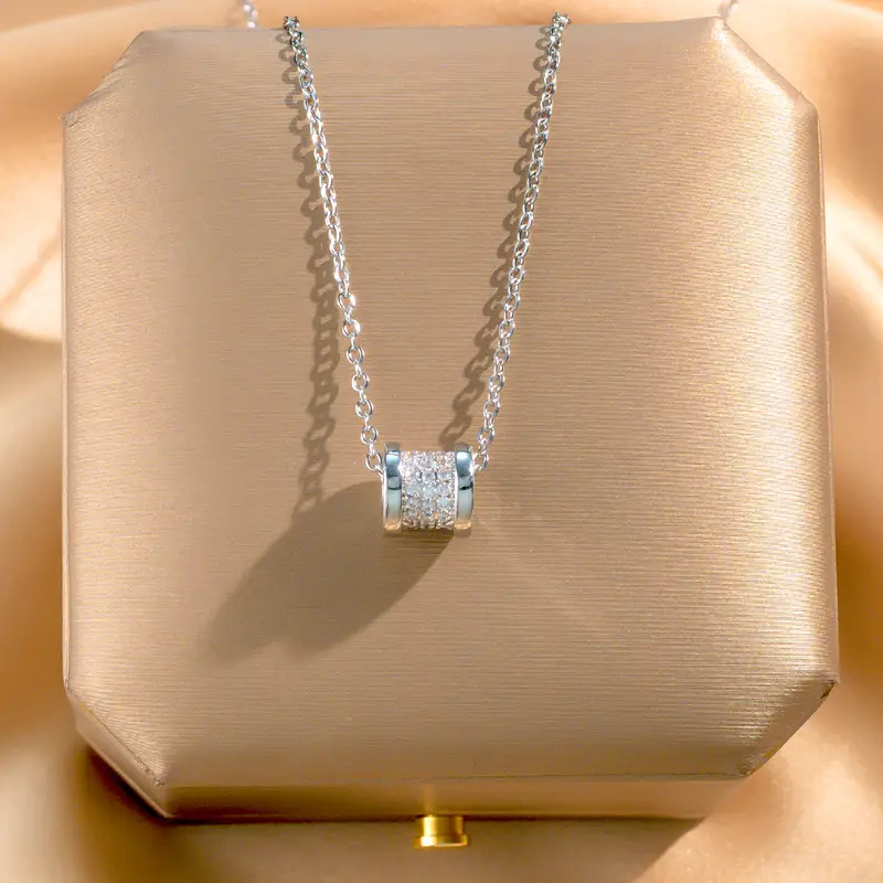 18K Gold Plated Flower Necklace for Women - Image 14