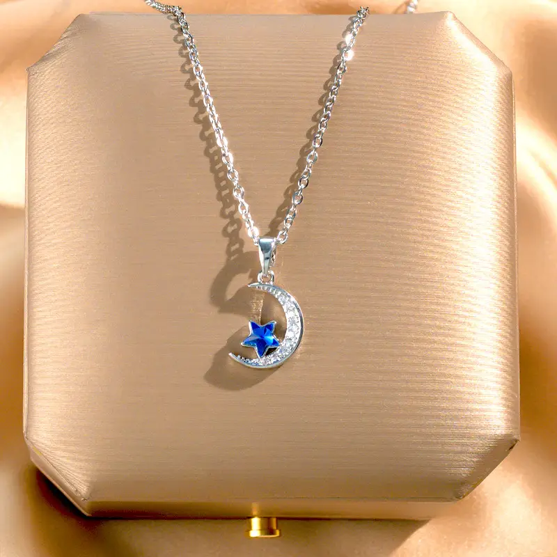 18K Gold Plated Flower Necklace for Women - Image 15
