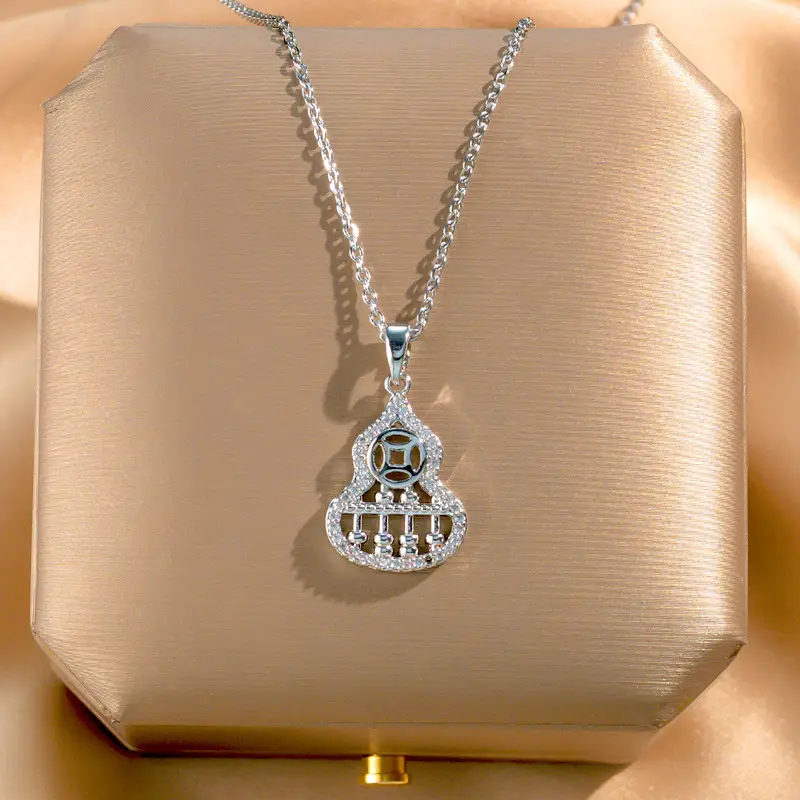 18K Gold Plated Flower Necklace for Women - Image 18