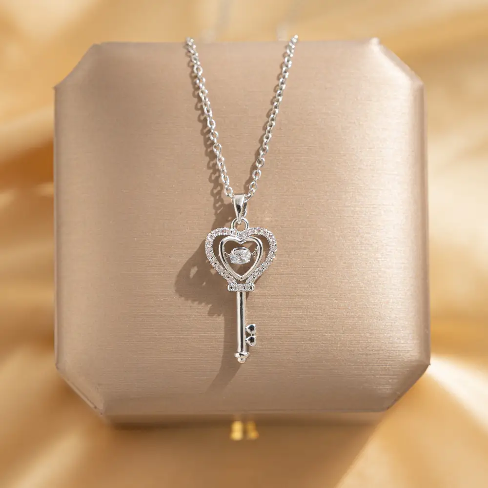 18K Gold Plated Flower Necklace for Women - Image 20
