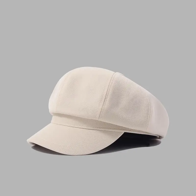 Japanese Style Retro Octagonal Cap Women's Beret - Image 3