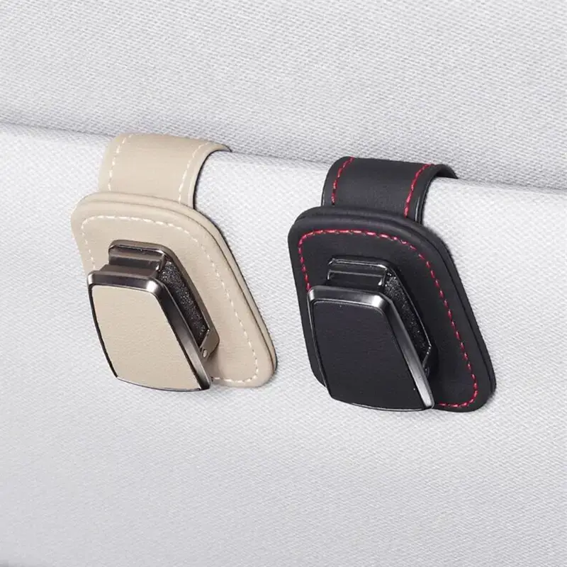 Car Sunglass Clip Sunvisor with Card Holder - Image 3