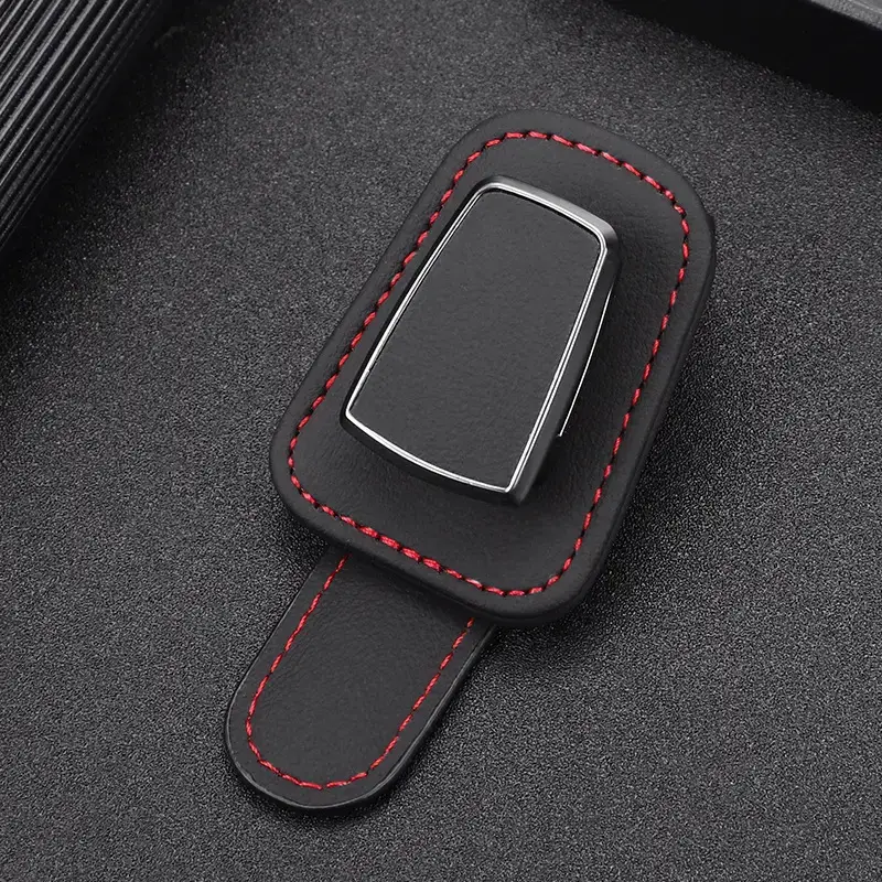 Car Sunglass Clip Sunvisor with Card Holder - Image 1