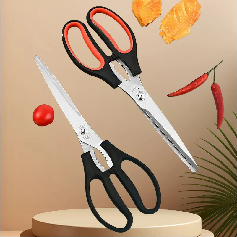 Stainless Steel Kitchen Scissors Full Steel Wholesale - Image 5