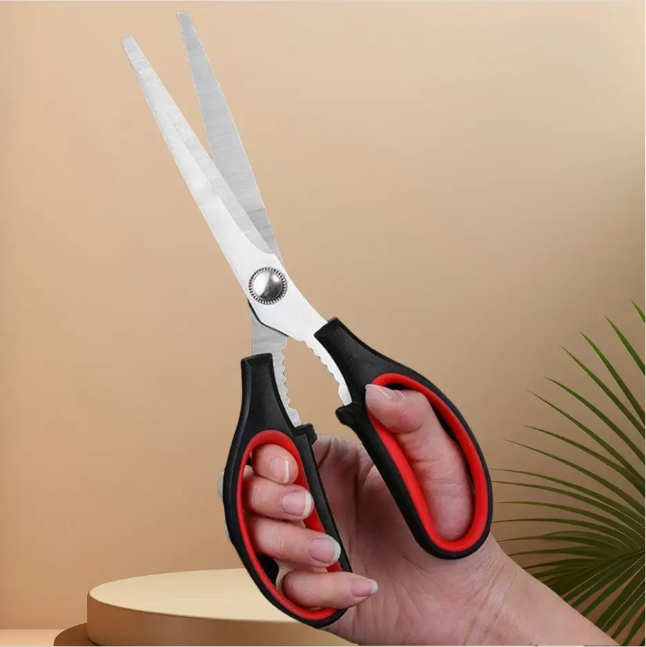 Stainless Steel Kitchen Scissors Full Steel Wholesale - Image 7