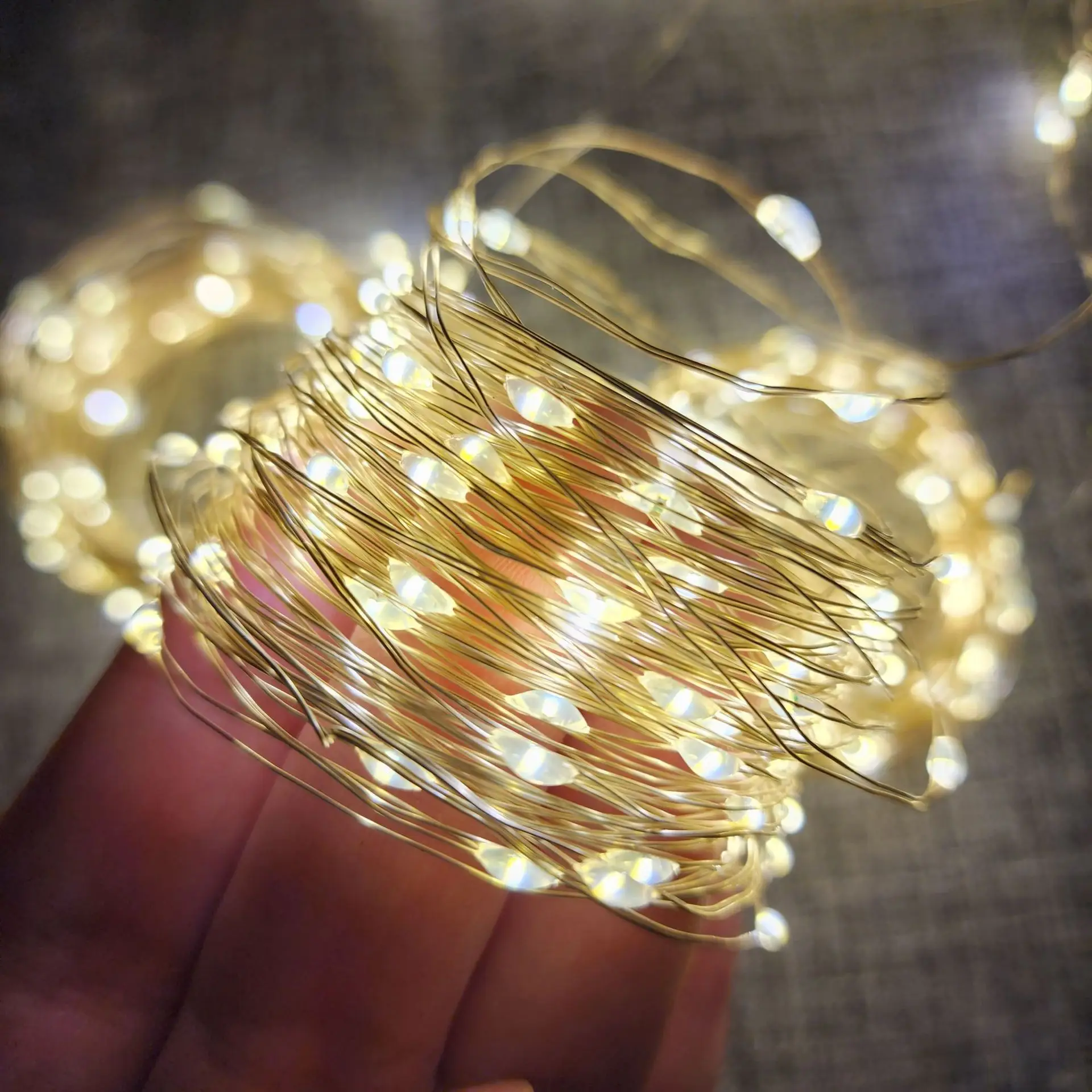 Wedding Starry Sky Mesh Ceiling Decor LED String - Image 4