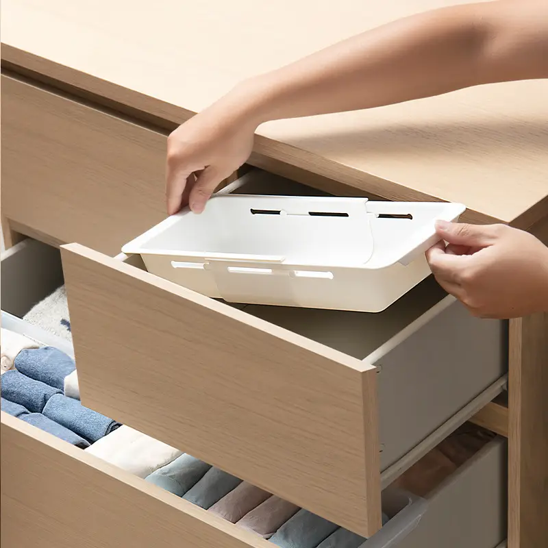 Retractable Drawer Partition for Medicine Stationery Storage - Image 4