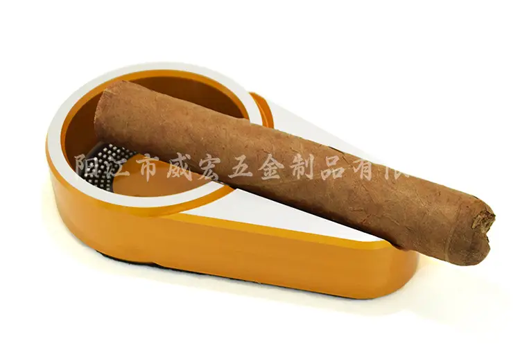 Aluminum Ashtray Single Slot Cigar 120x68x25mm — feature 15