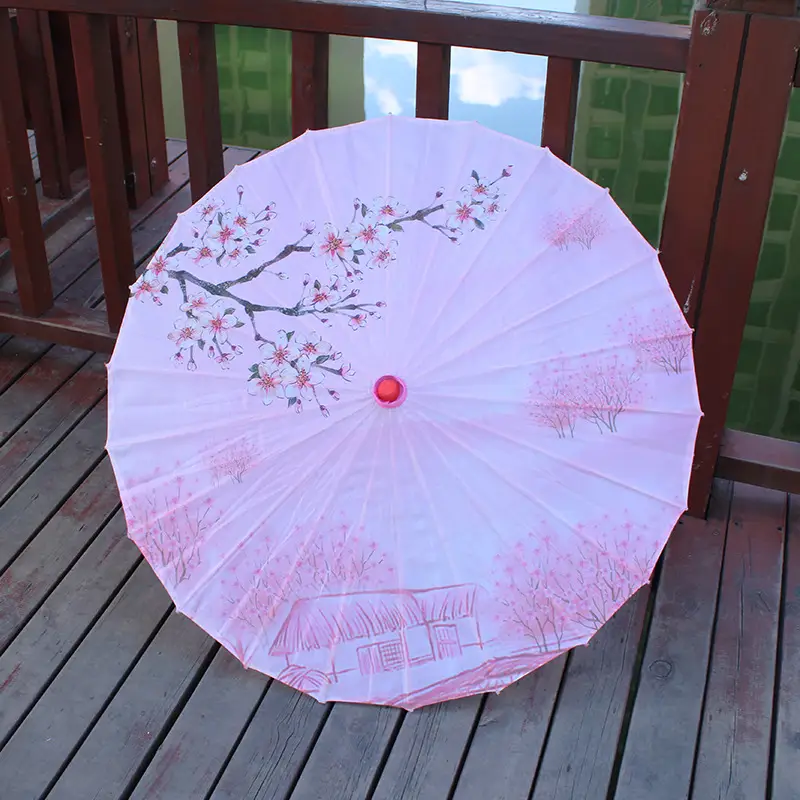 Female Qianli Silk Umbrella Ancient Dance Han Dynasty - Image 11