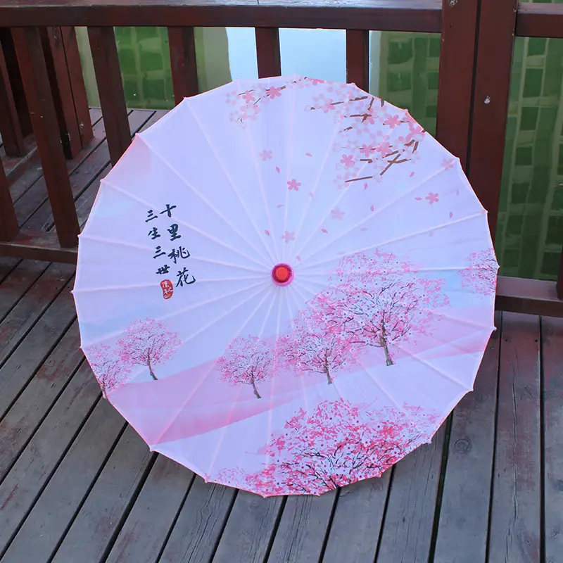 Female Qianli Silk Umbrella Ancient Dance Han Dynasty - Image 16