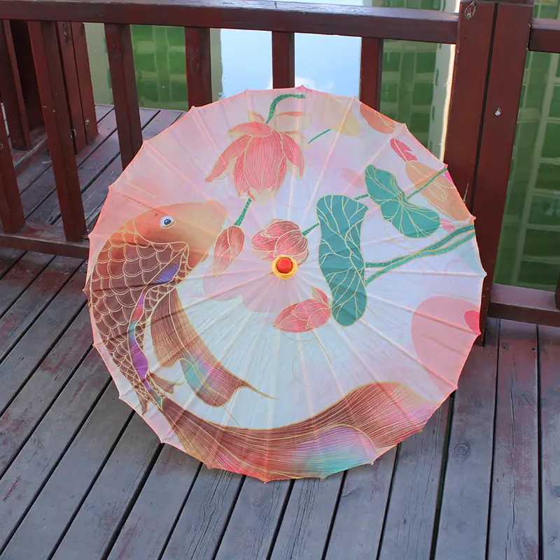 Female Qianli Silk Umbrella Ancient Dance Han Dynasty - Image 23