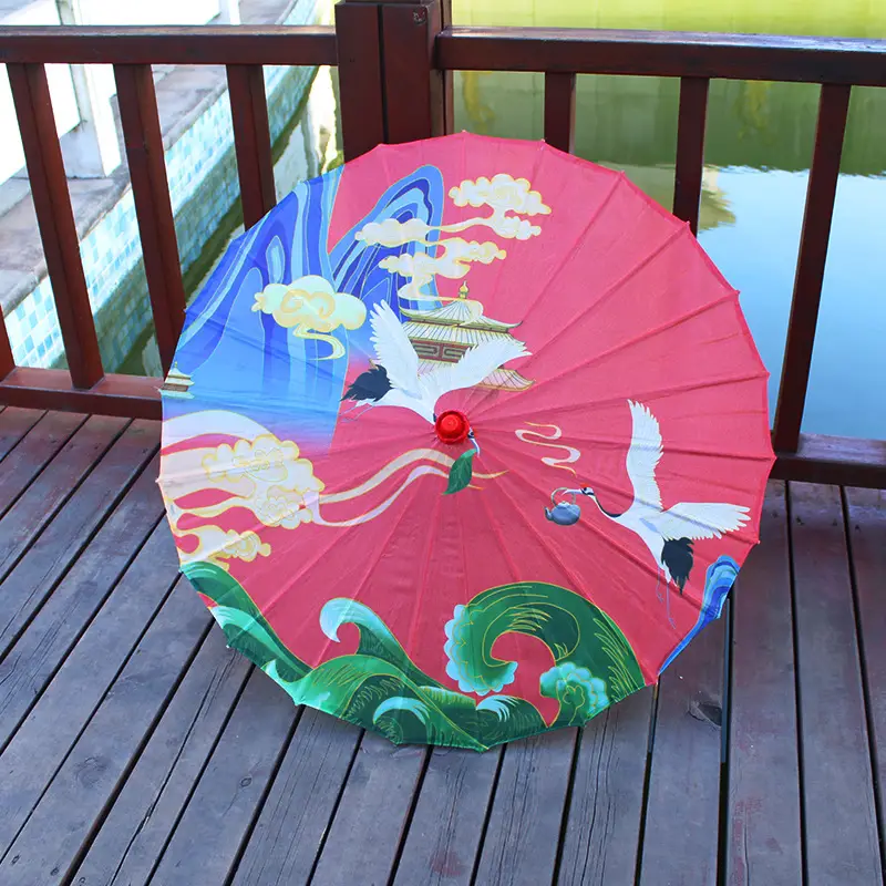 Female Qianli Silk Umbrella Ancient Dance Han Dynasty - Image 3