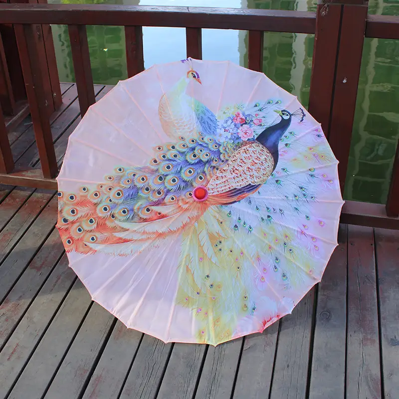 Female Qianli Silk Umbrella Ancient Dance Han Dynasty - Image 34