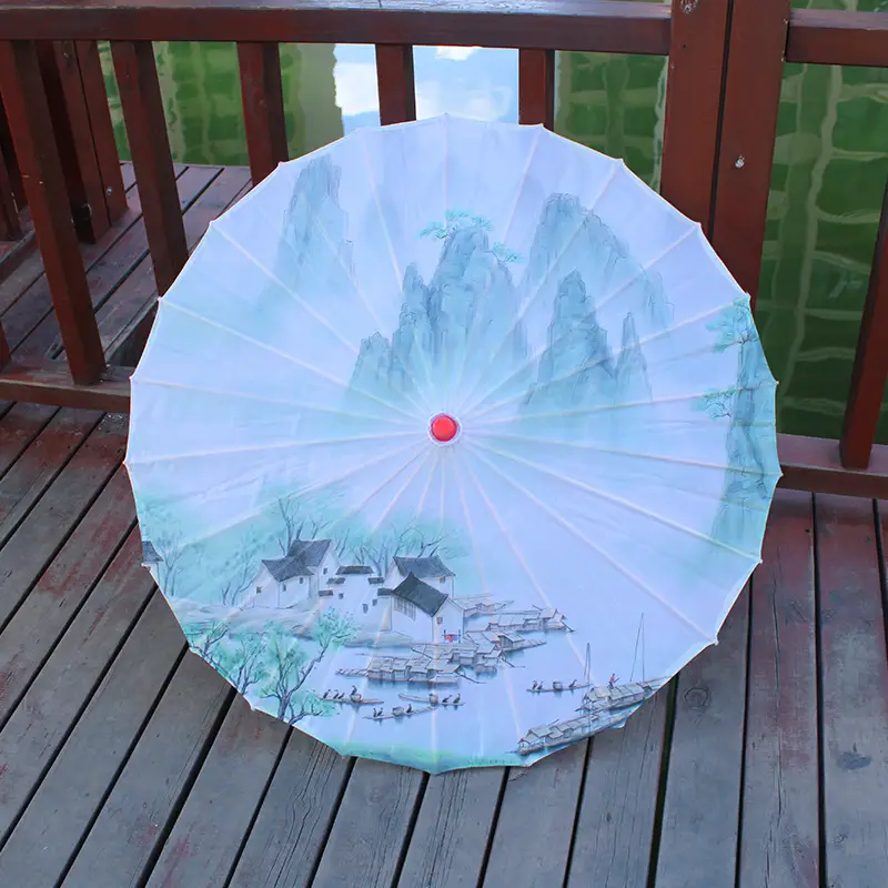 Female Qianli Silk Umbrella Ancient Dance Han Dynasty - Image 7