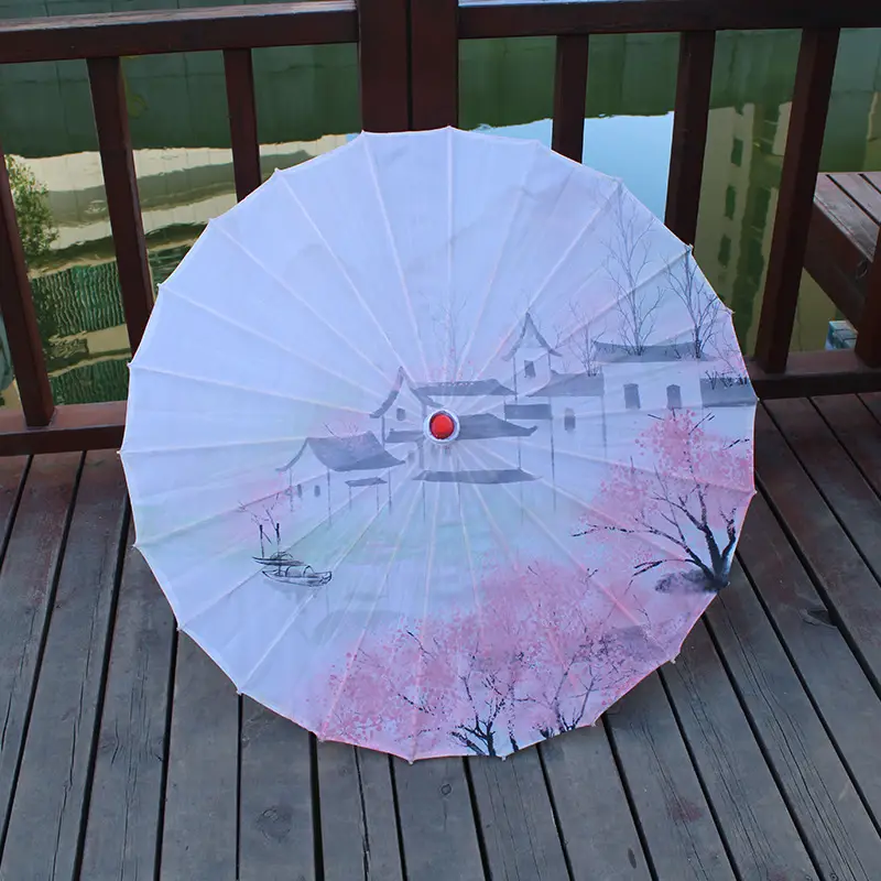 Female Qianli Silk Umbrella Ancient Dance Han Dynasty - Image 8