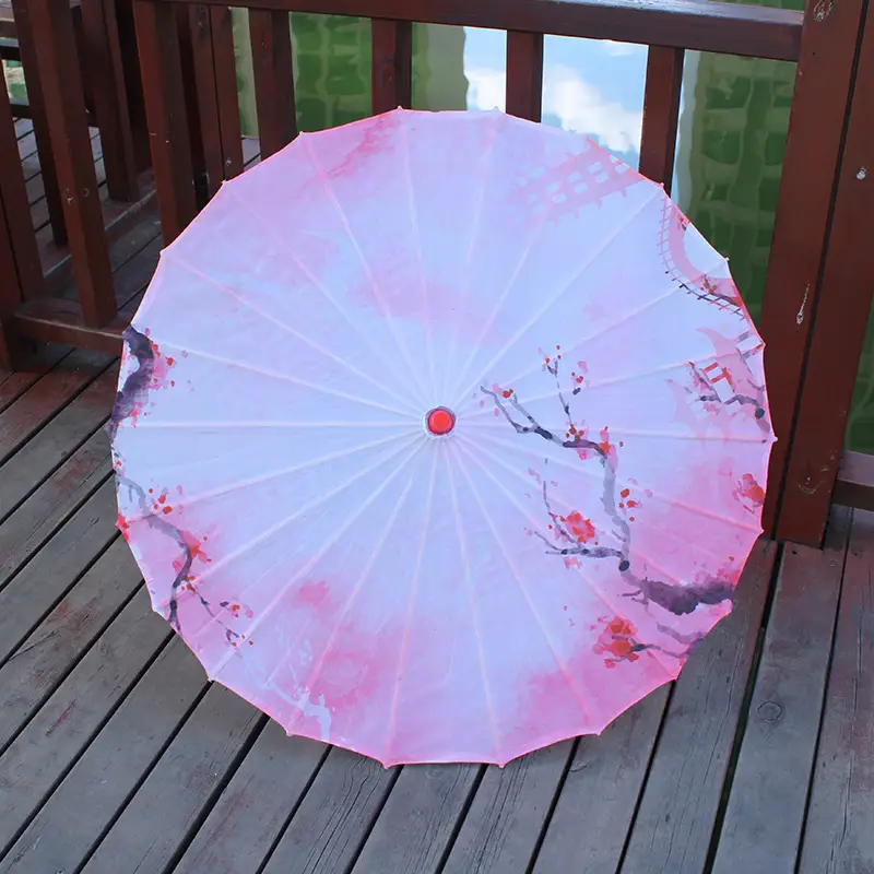 Female Qianli Silk Umbrella Ancient Dance Han Dynasty - Image 9