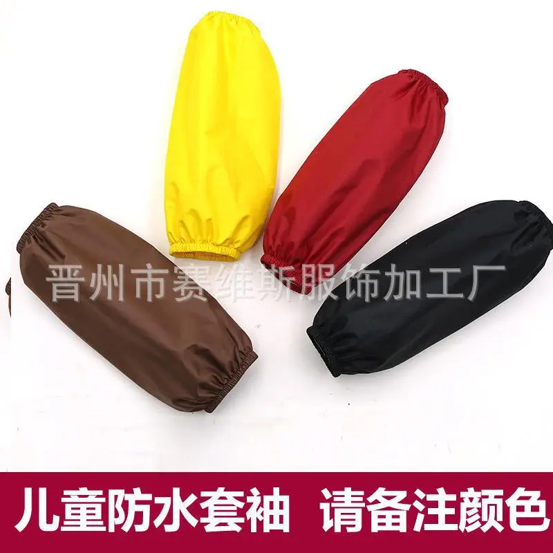 Children's Rainbow Painting Apron Sleeveless Protective Baby Cooking Wear - Image 26
