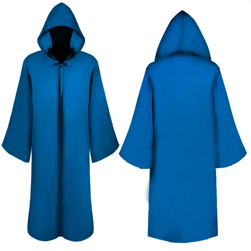 Jedi Samurai Hooded Cloak Outer Suit Brown - Image 5