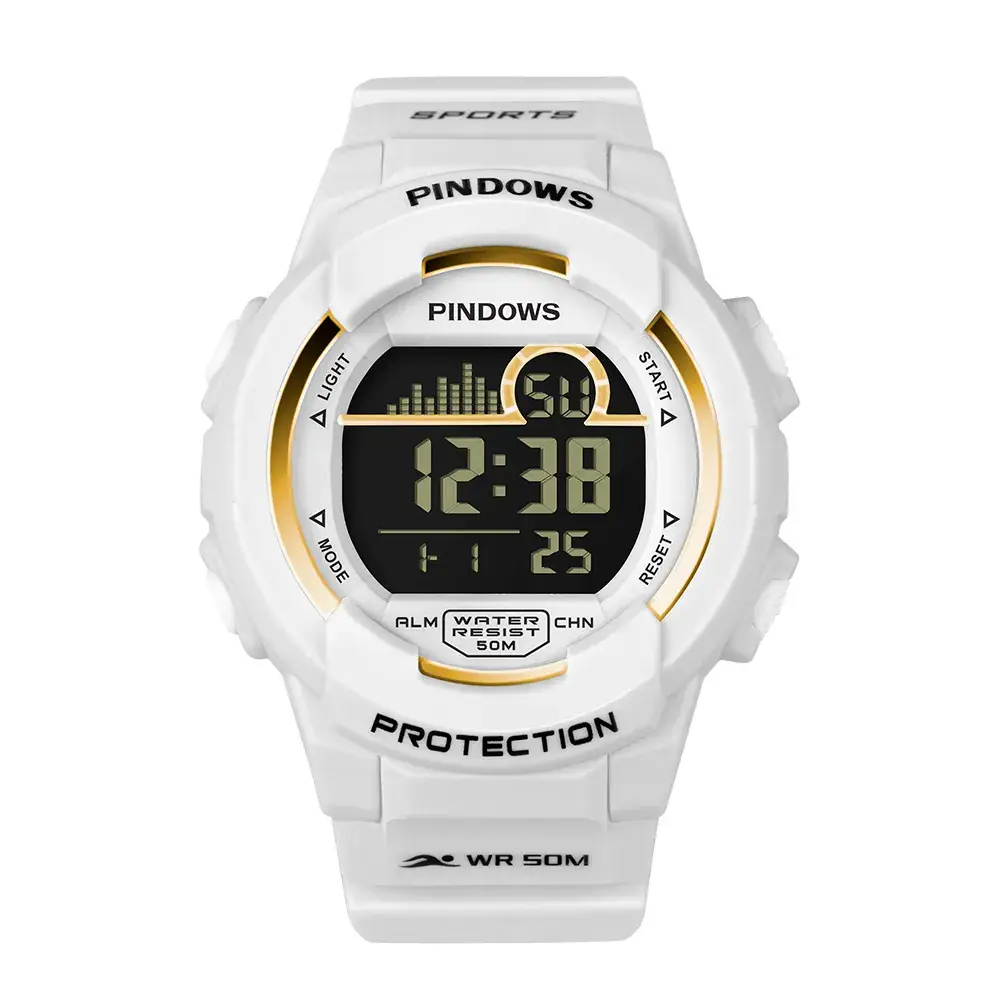 25 Year Waterproof Sports Watch Men Black Digital Display - Image 8