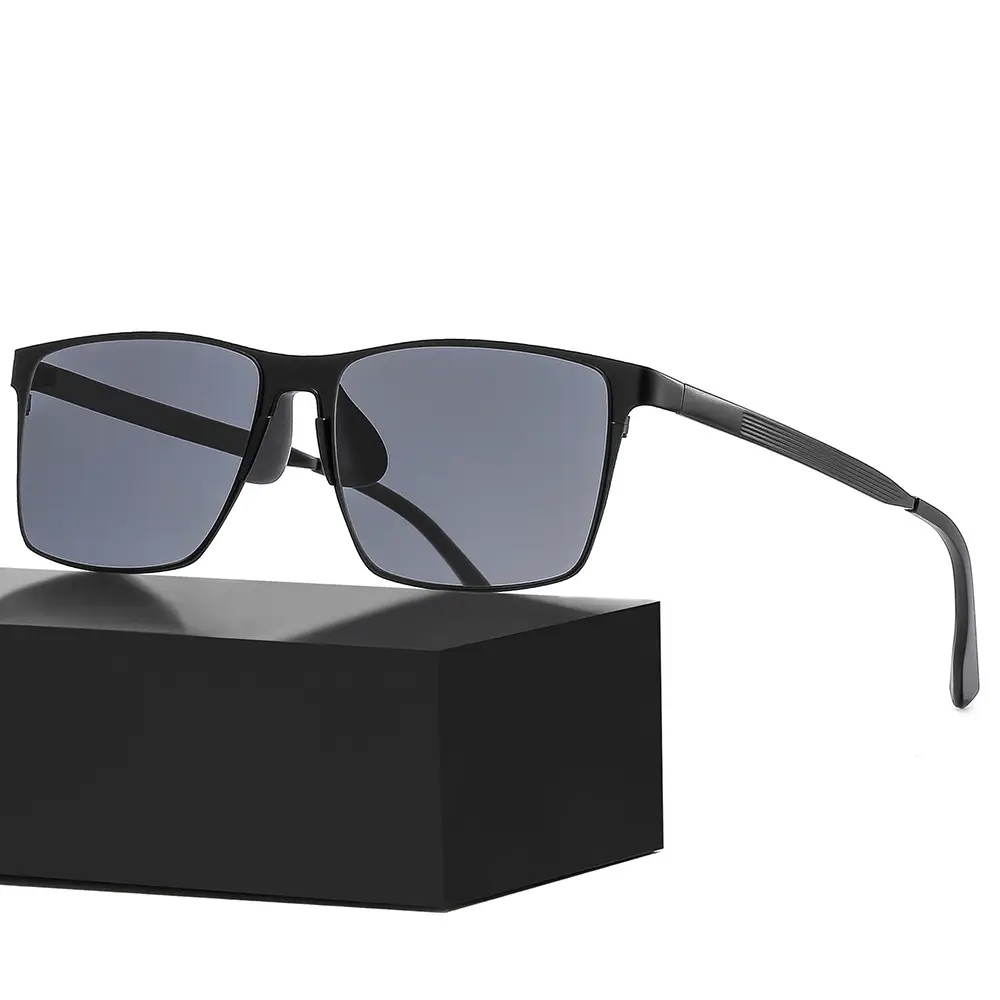 Business Men Polarized Sunglasses Black 2256 - Image 5