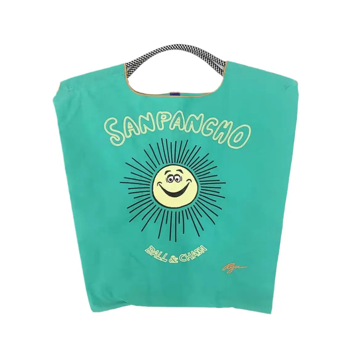 Women's Sunflower Embroidered Canvas Shopping Bag